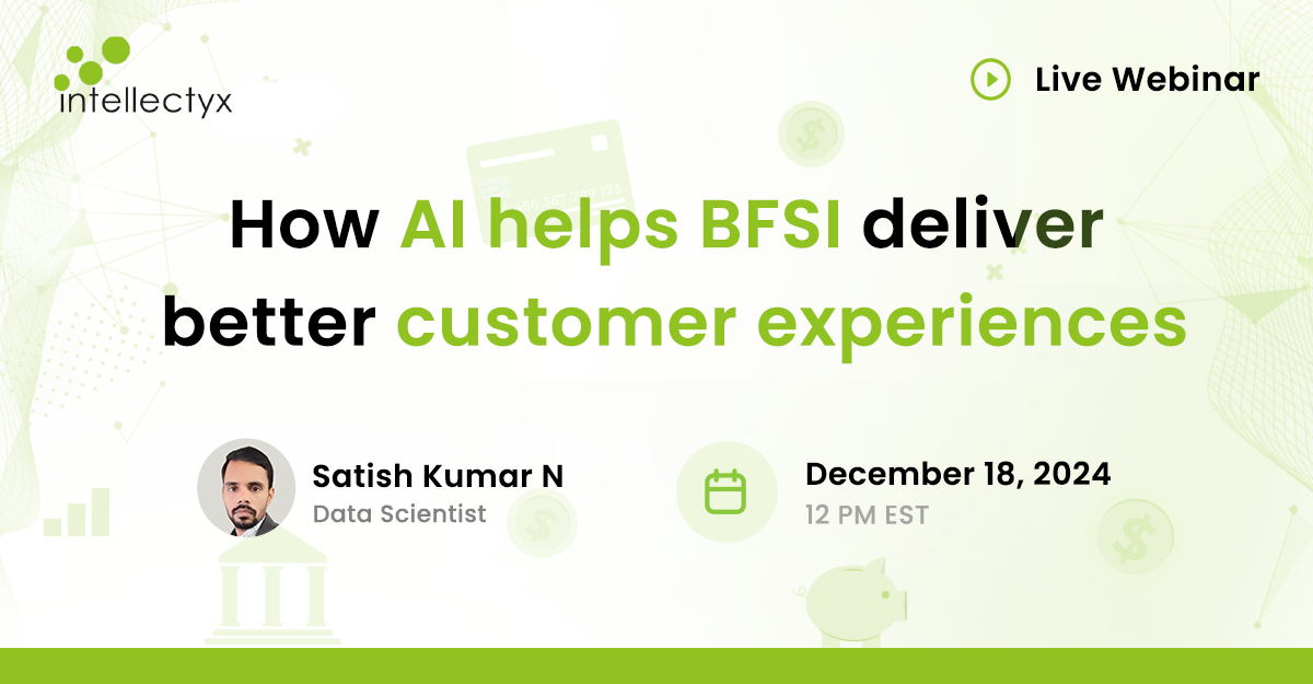 How AI helps BFSI for better customer experience