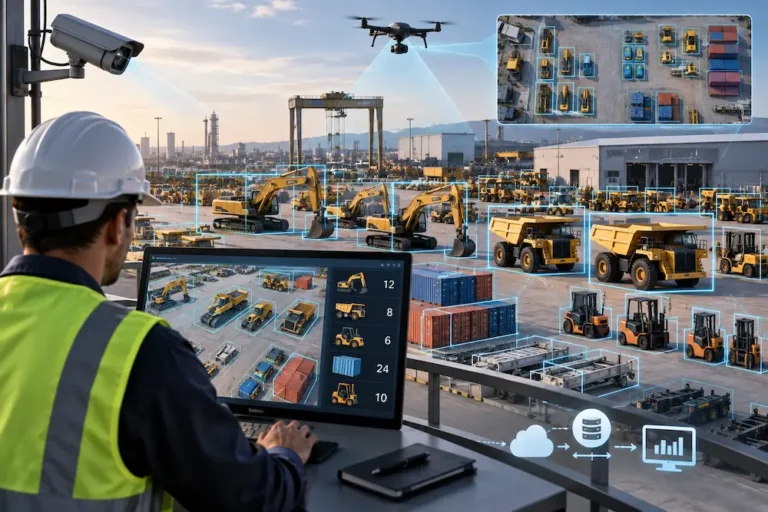 How AI Object Detection Counts Large Equipment in Industrial Inventory
