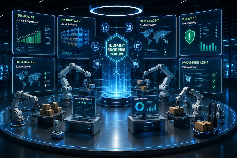 Multi-Agent Procurement Platforms for Large Manufacturers Multi-Agent Procurement Platforms for Large Manufacturers
